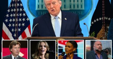 Trump goes off on 'NUT JOBSâÂ  Tucker Carlson, Megyn Kelly, Candace Owens, Alex Jones over Iran war criticism